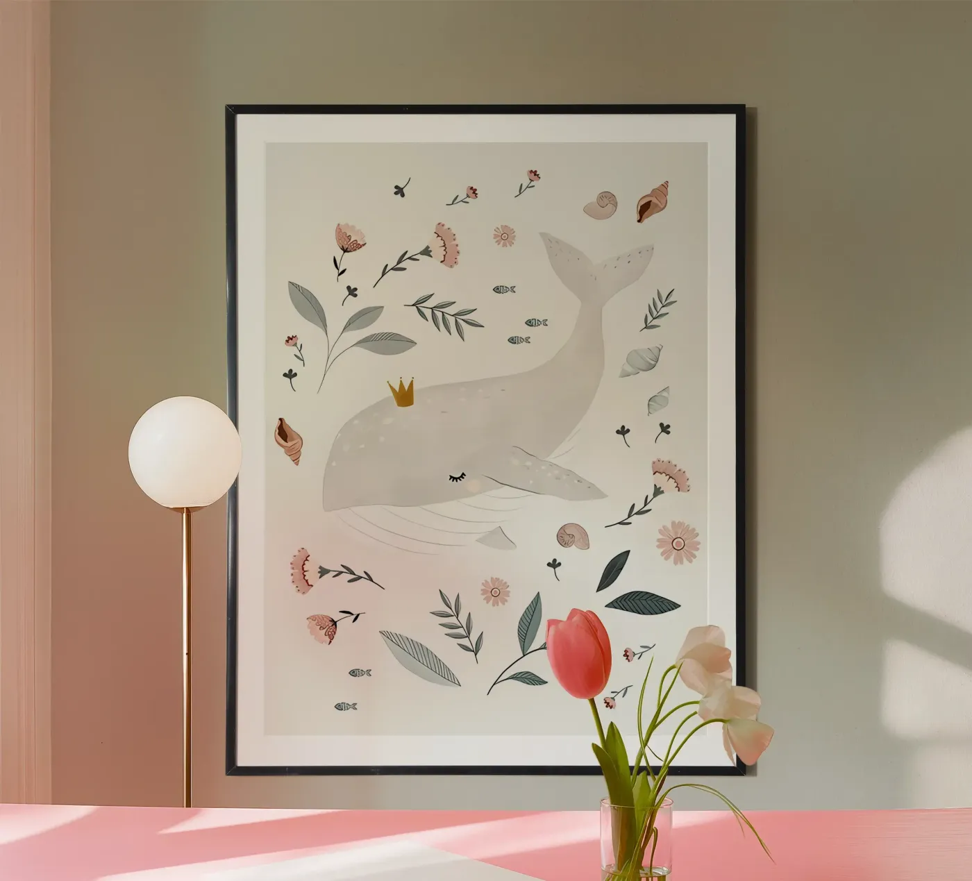 Bébé Wal poster de mitaco