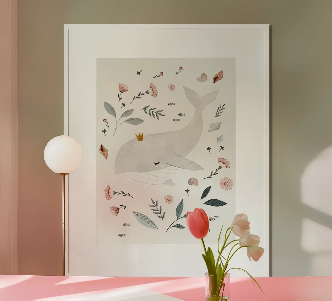 Bébé Wal poster de mitaco