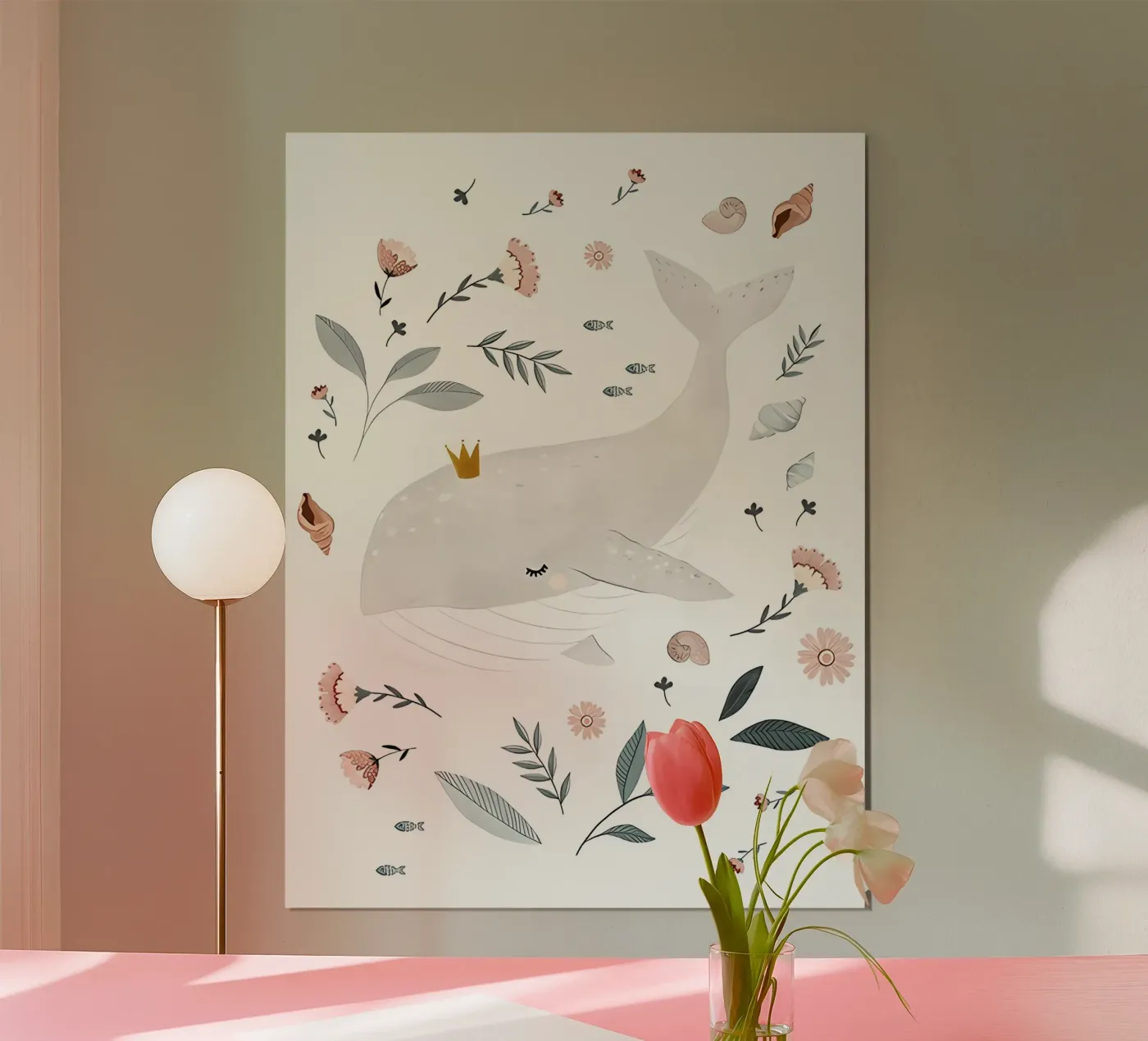 Bébé Wal poster de mitaco
