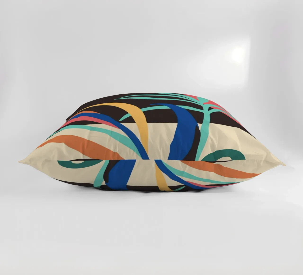 Arte astratta moderna Pianta 7 cuscino da ThingDesign