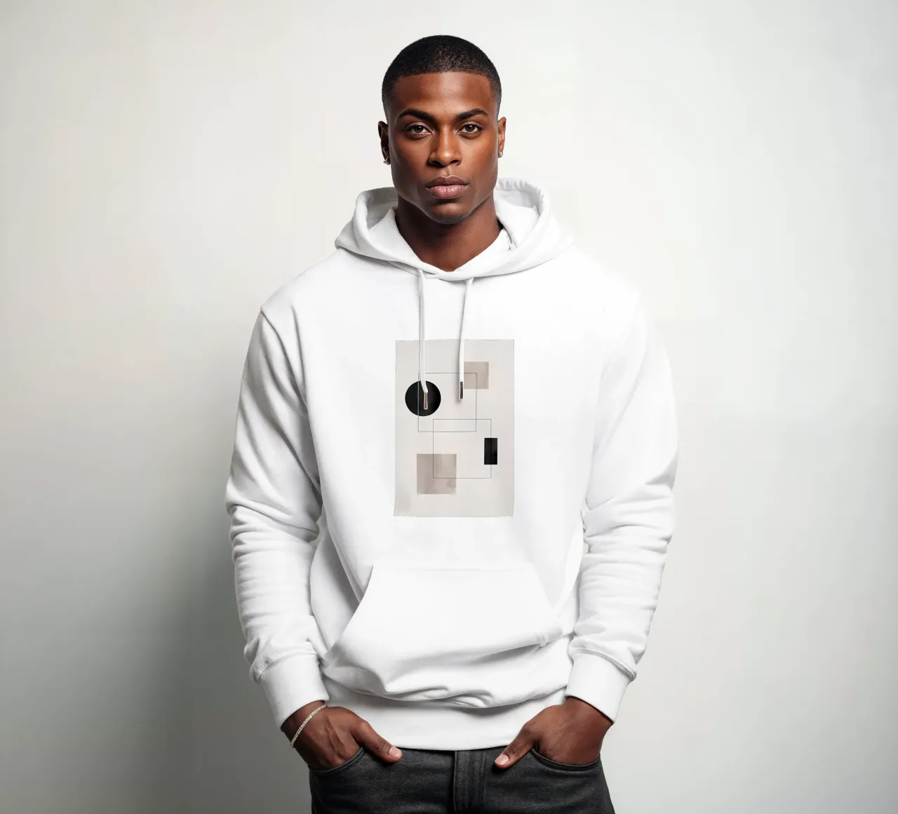 Moldes gráficos sudadera con capucha de Manhmai
