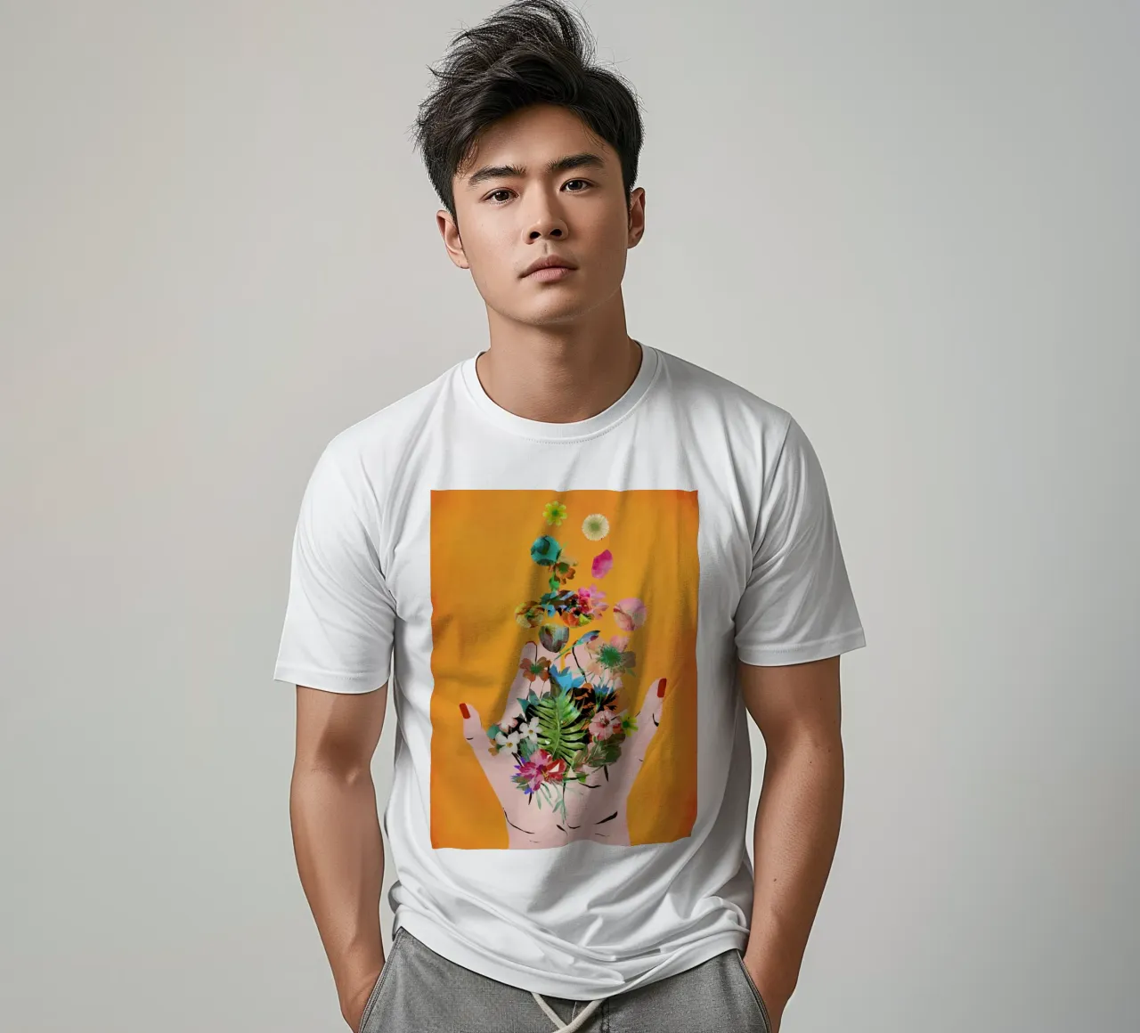 Frida's Hands t-shirt da treechild