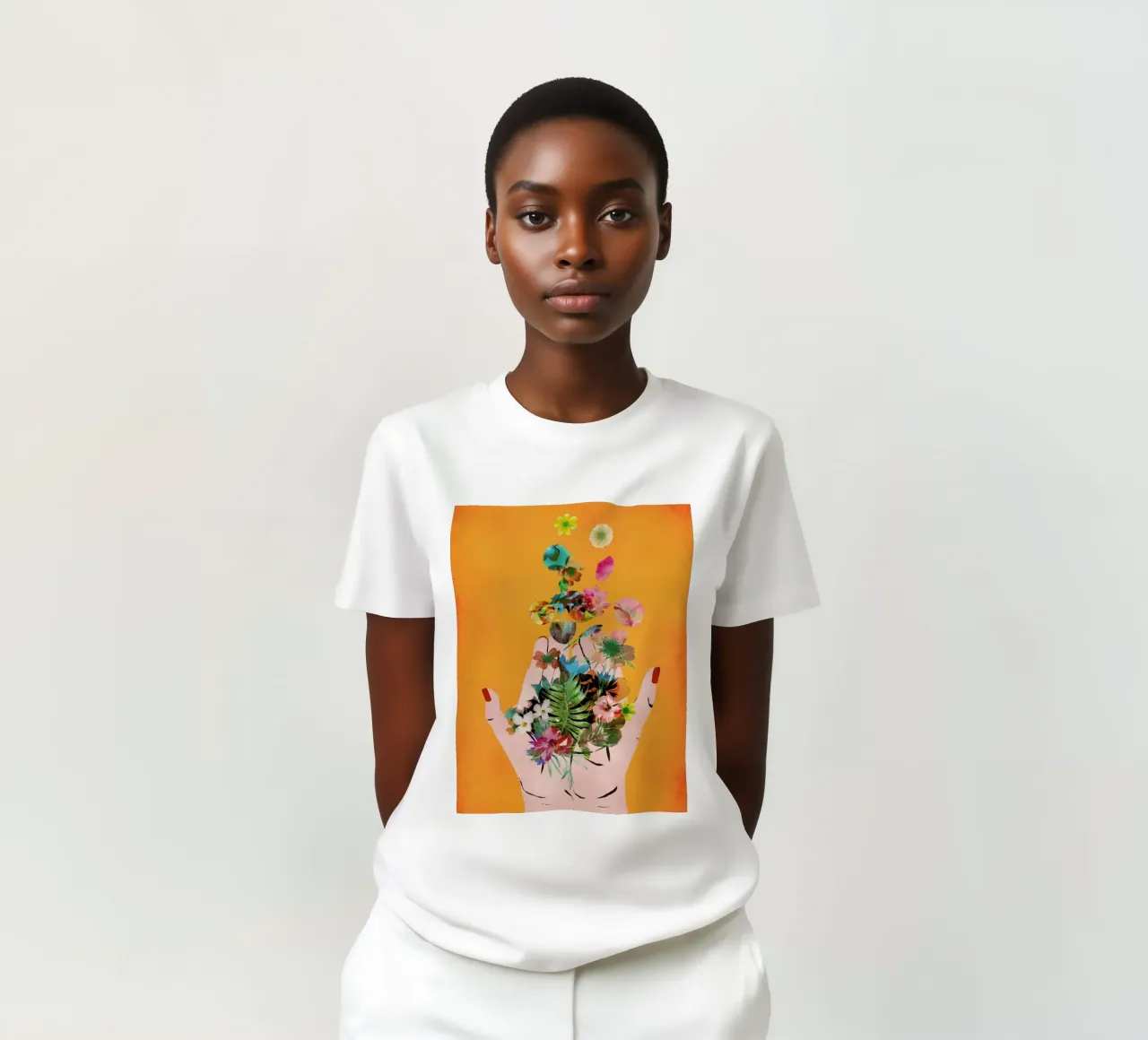 Frida's Hands t-shirt da treechild