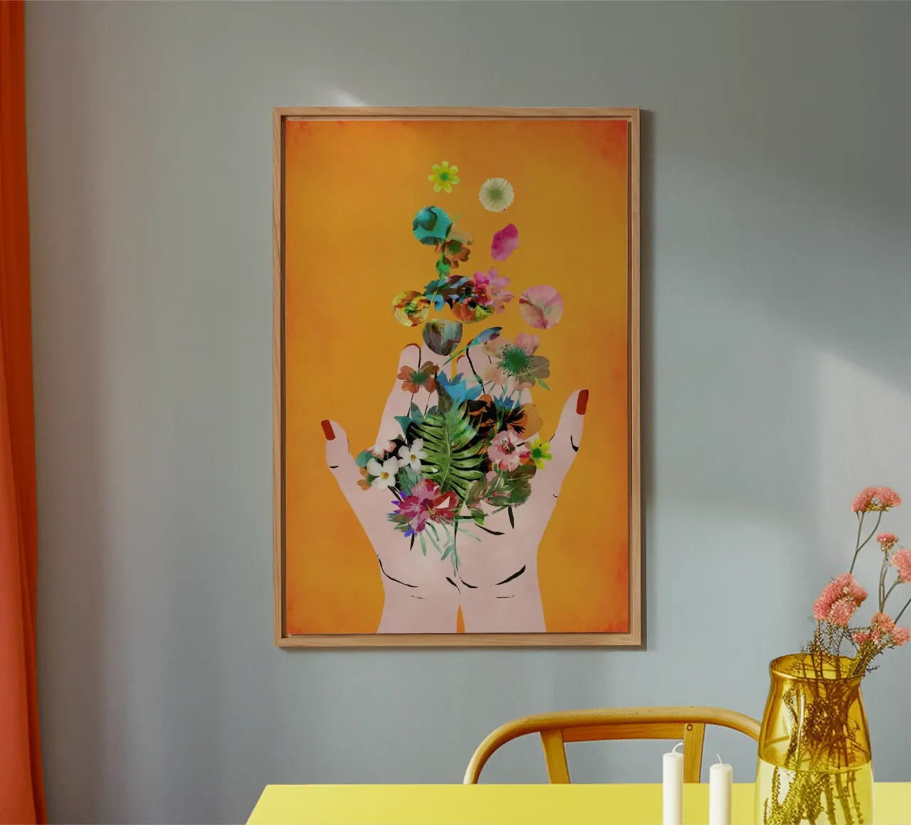 Frida's Hands forex-plaat van treechild