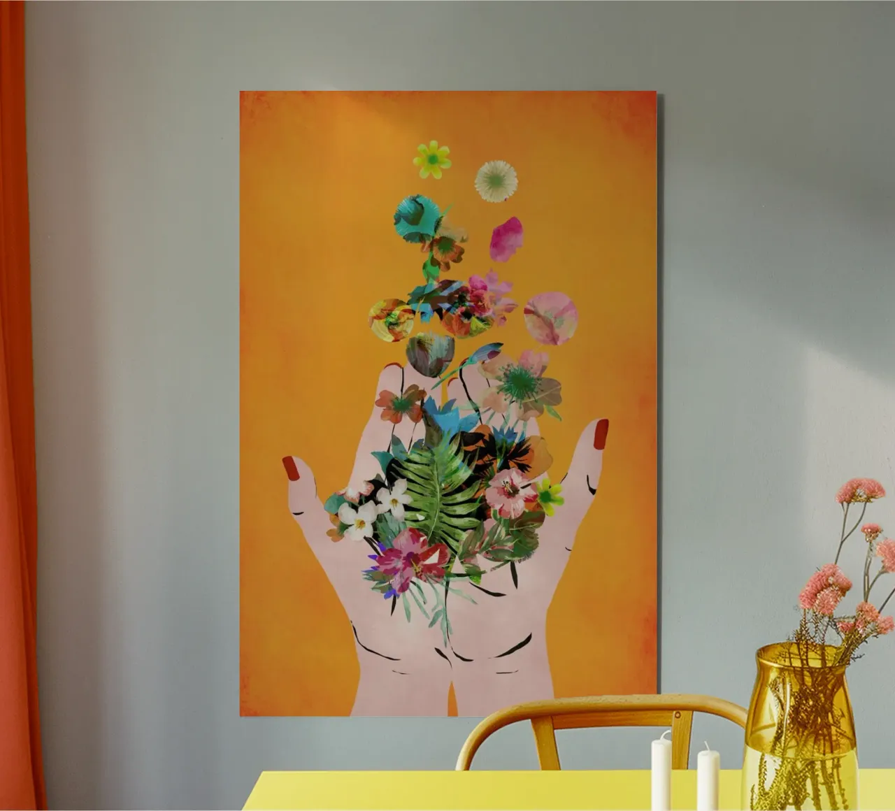 Frida's Hands forex-plaat van treechild