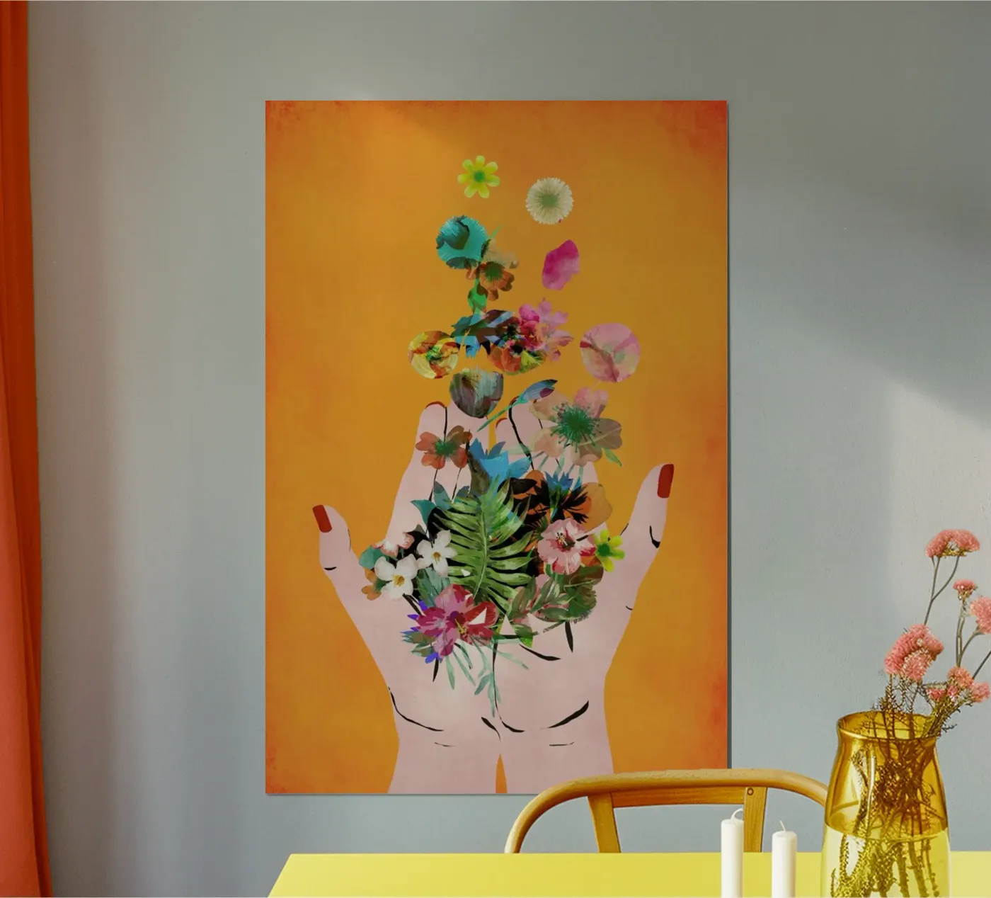 Frida's Hands poster by treechild