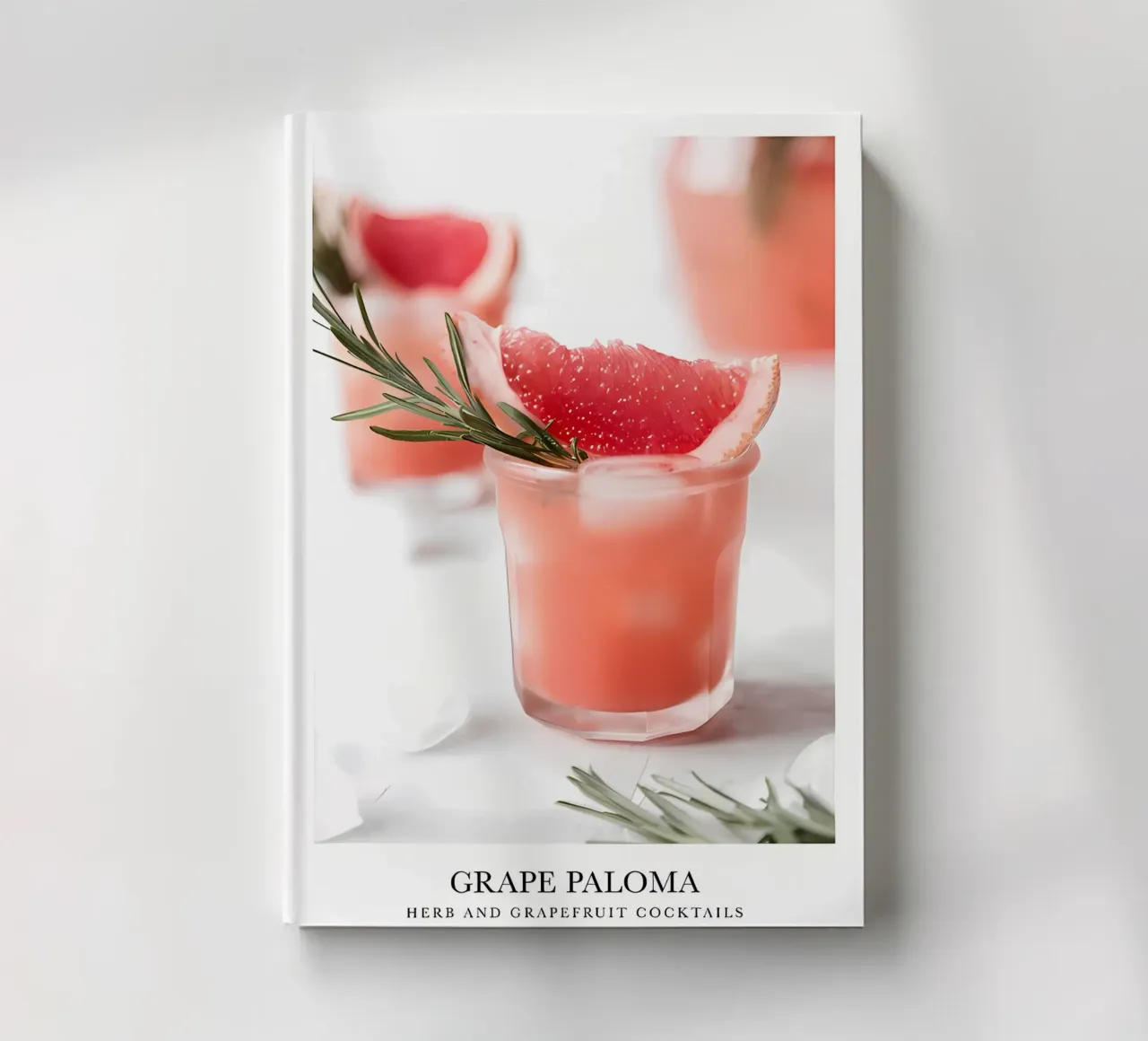 Grapefruit Cocktail notebook by Manhmai