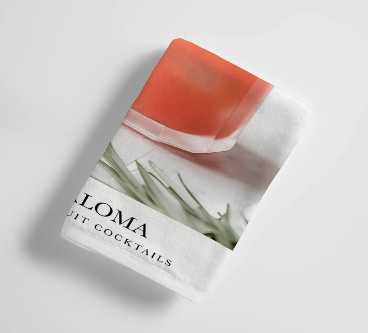 Cocktail di pompelmo asciugamano da bagno da Manhmai