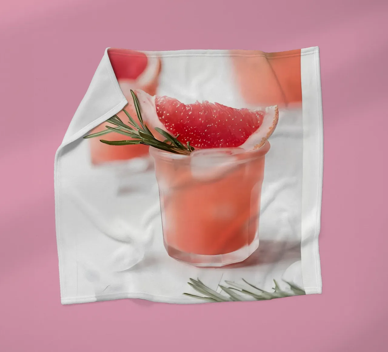 Cocktail di pompelmo coperta in pile da Manhmai