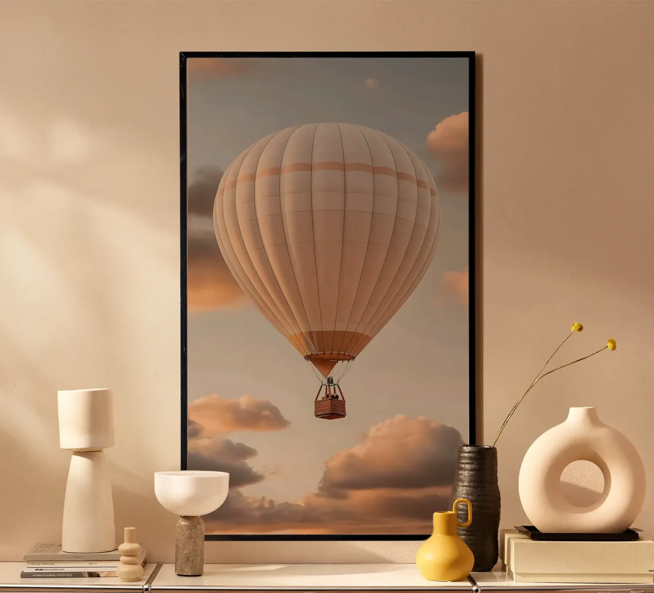 ballon poster con telaio in plastica da mitaco