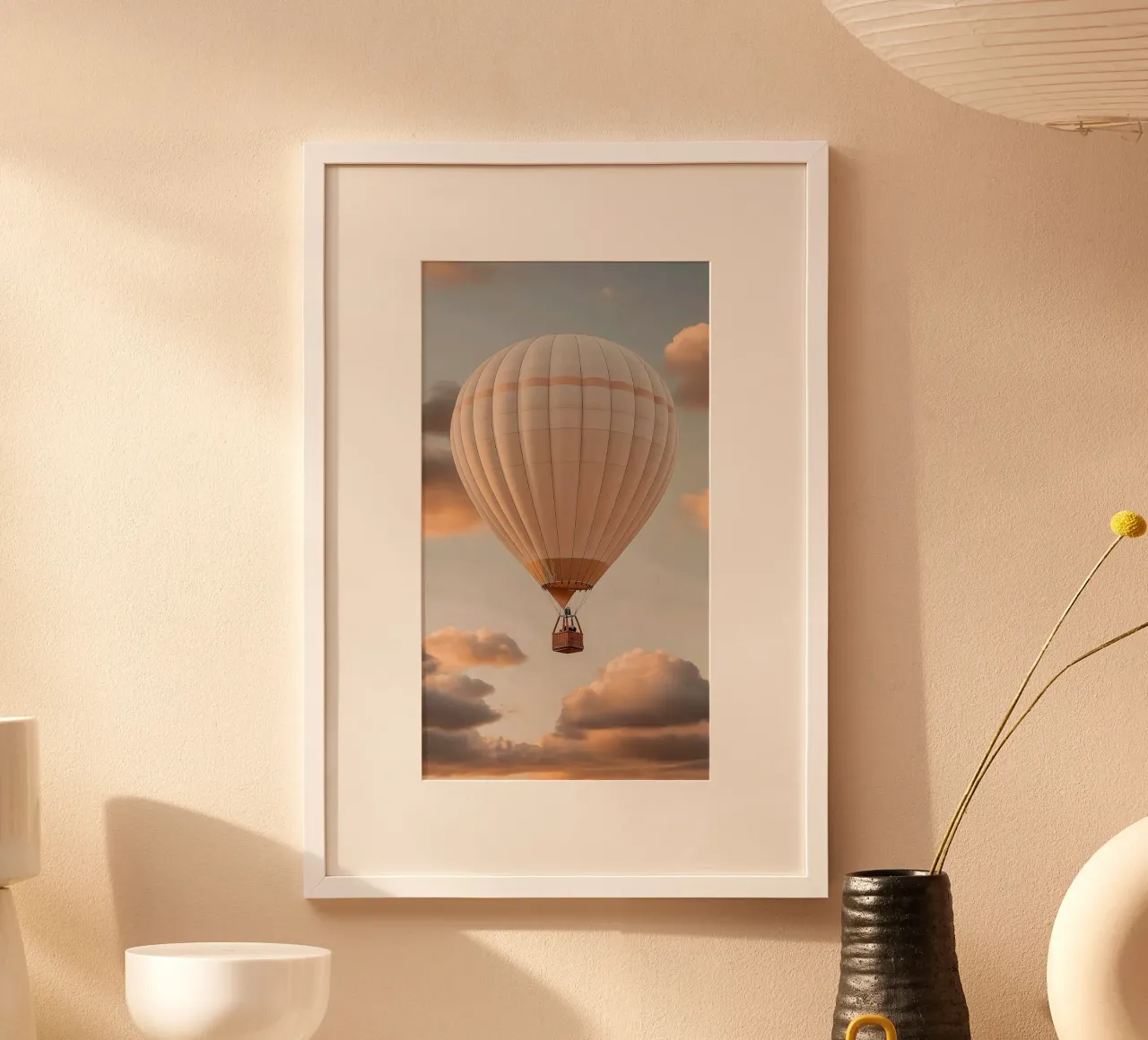 ballon poster con telaio in plastica da mitaco