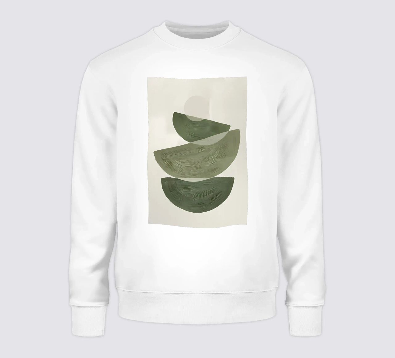 Grune formes graphiques No2 sweat de Manhmai