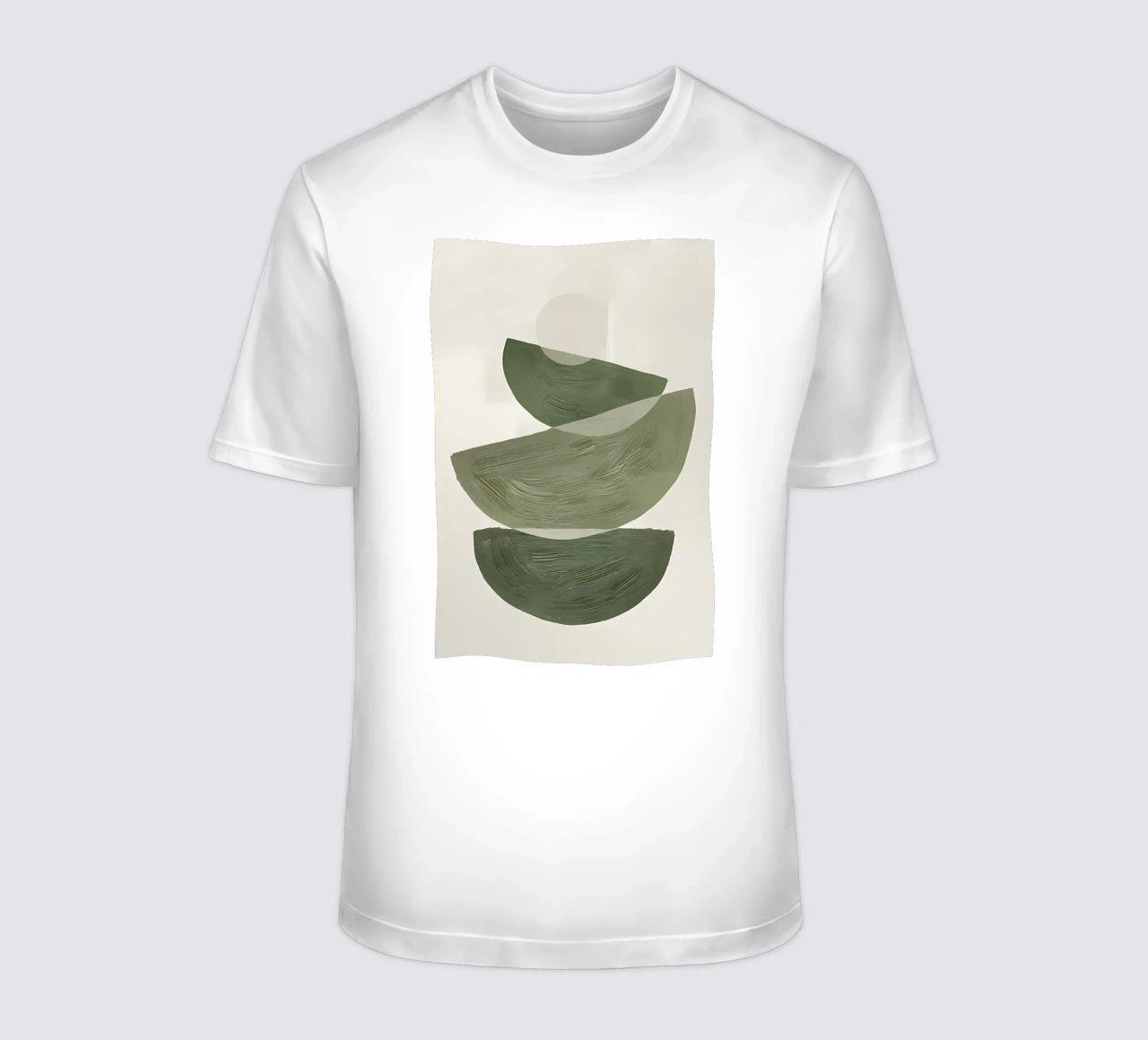Grune formes graphiques No2 t-shirt de Manhmai
