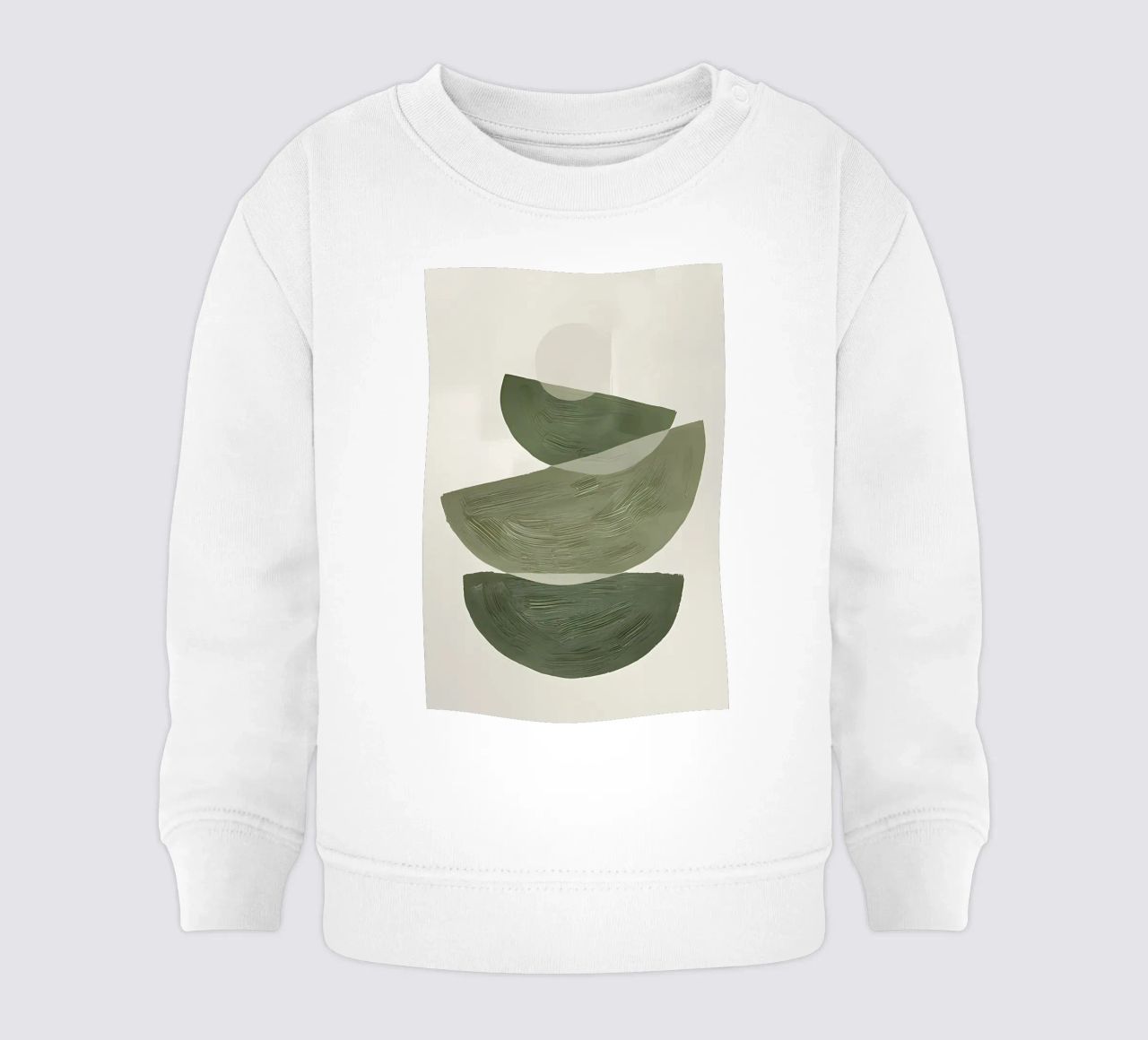 Grune formes graphiques No2 sweat pour bébé de Manhmai