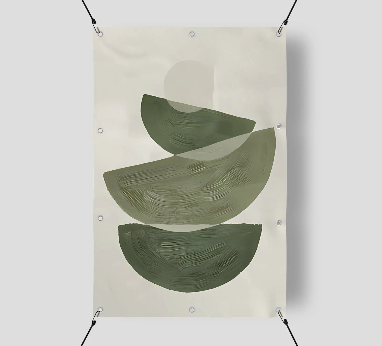 Grune formes graphiques No2 bâche pvc de Manhmai