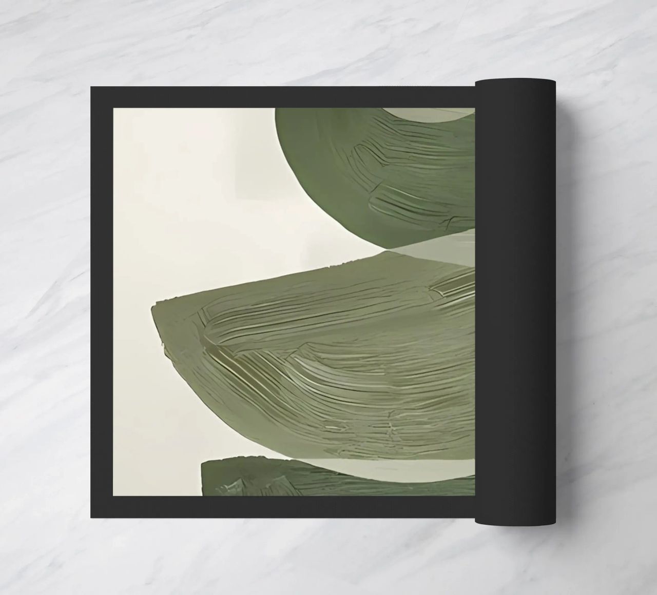 Grune formes graphiques No2 paillasson de Manhmai