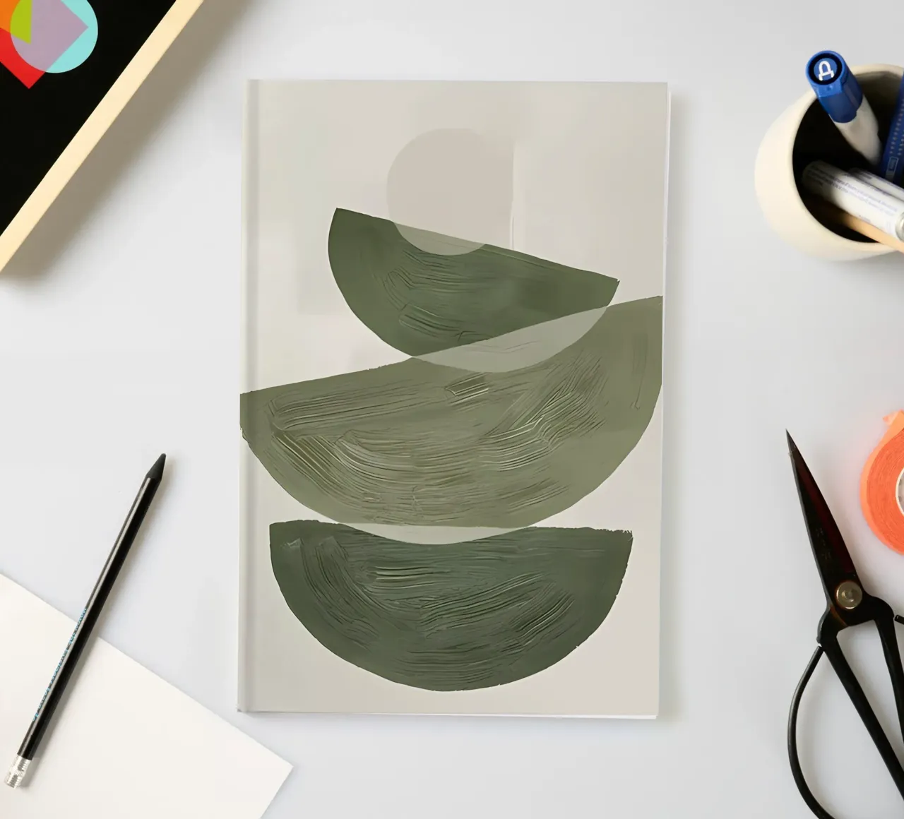 Grune formes graphiques No2 carnet de notes de Manhmai