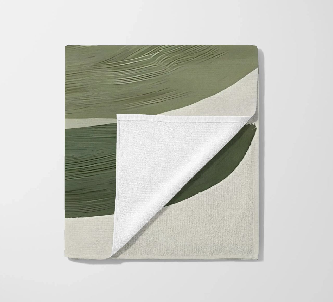 Grune formes graphiques No2 serviette de plage de Manhmai