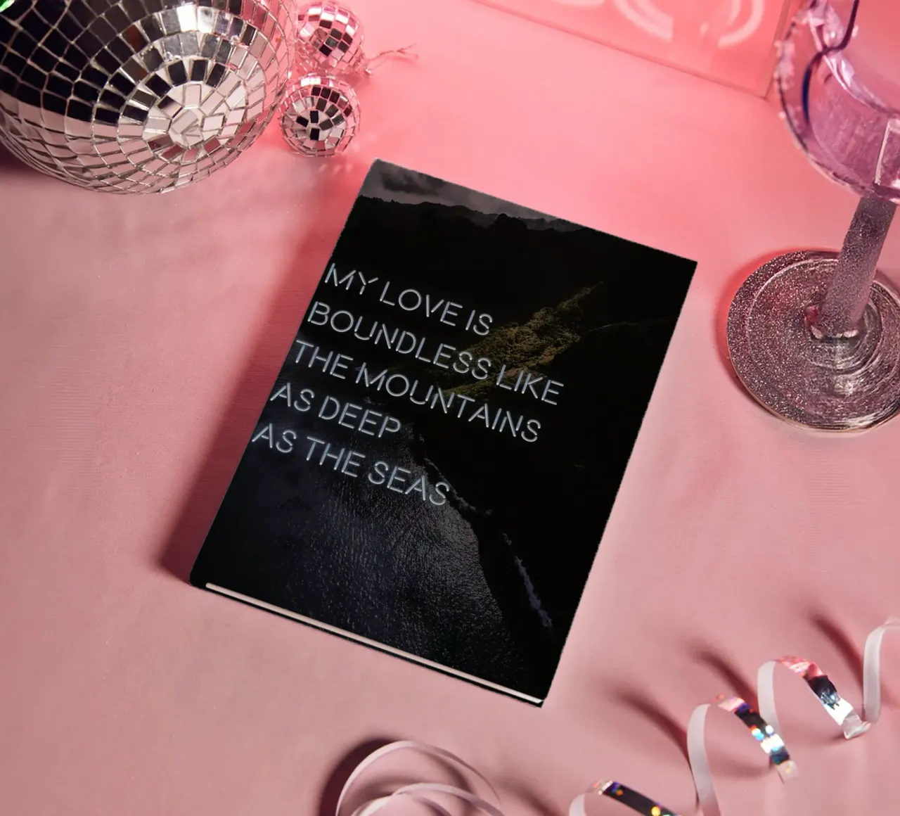 My love is boundless notebook by Oh Darling