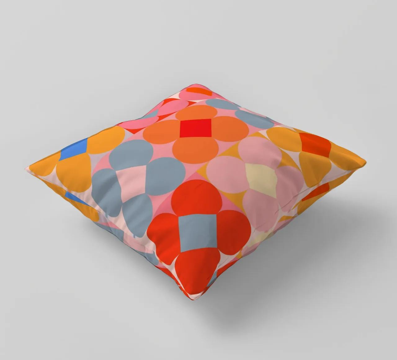 Fiori geometrici 01 cuscino da Gaite