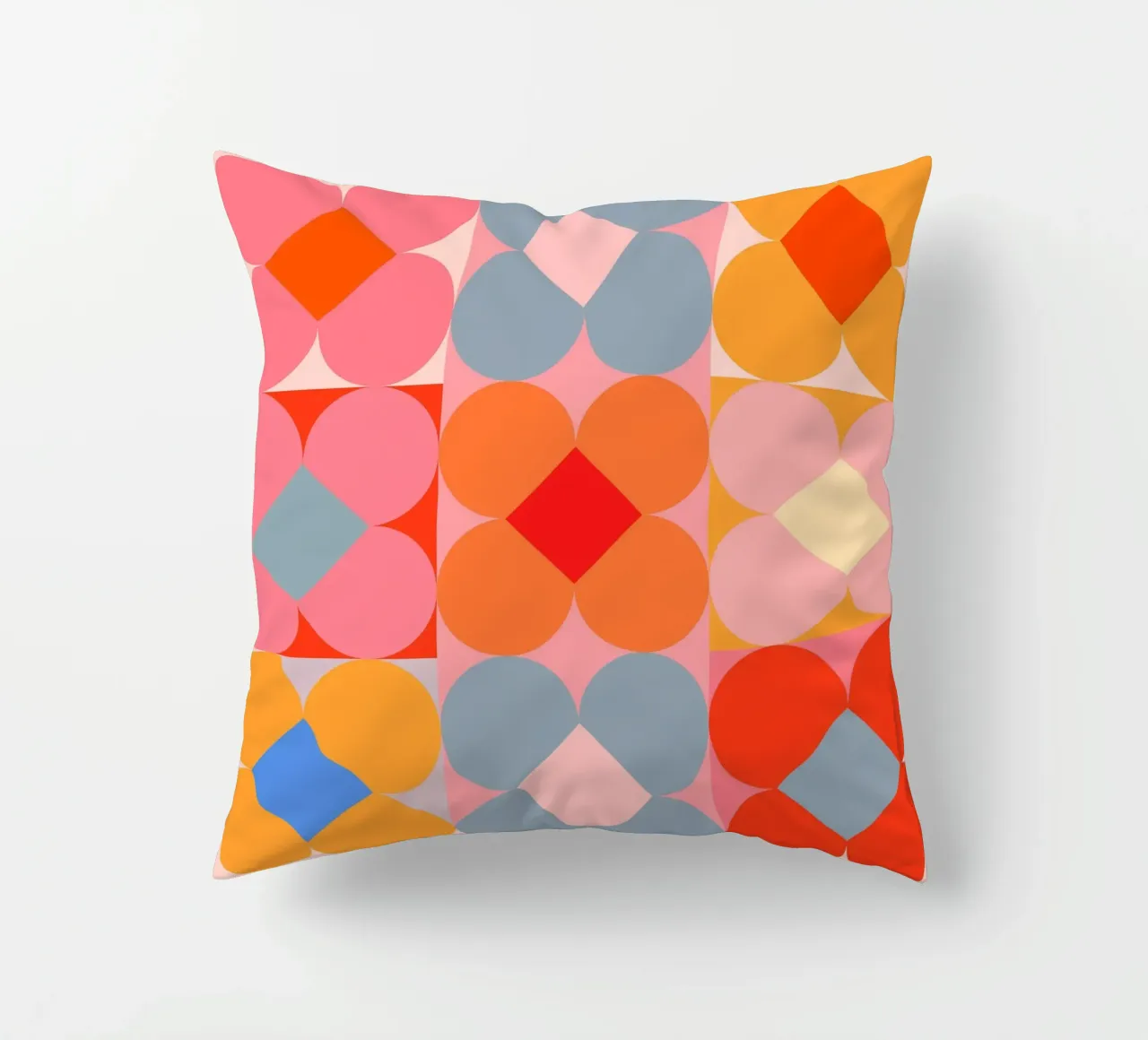 Fiori geometrici 01 cuscino da Gaite