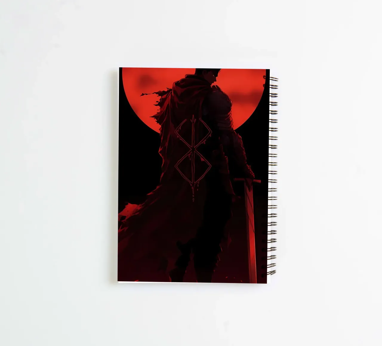 bon berserk carnet à spirale de Manhmai