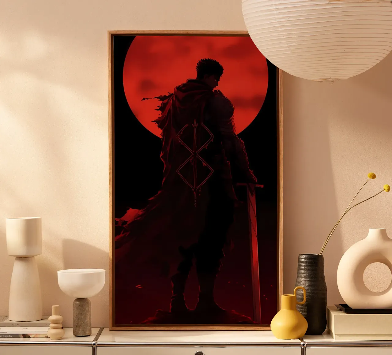 goede berserk canvas met Baklijst van Manhmai