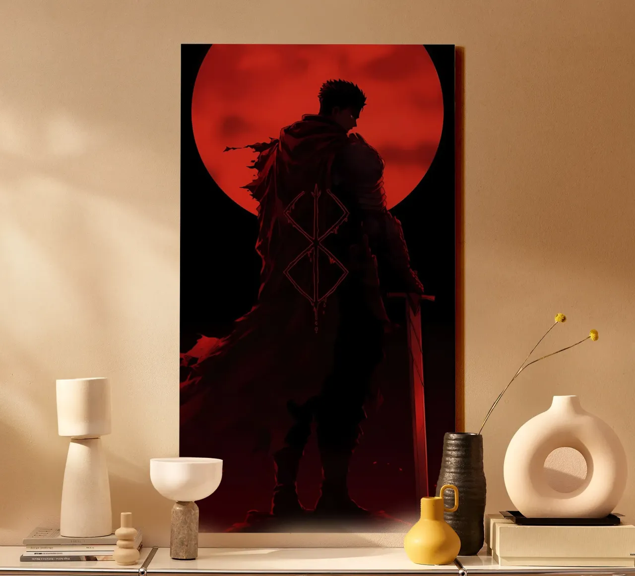 goede berserk canvas met Baklijst van Manhmai