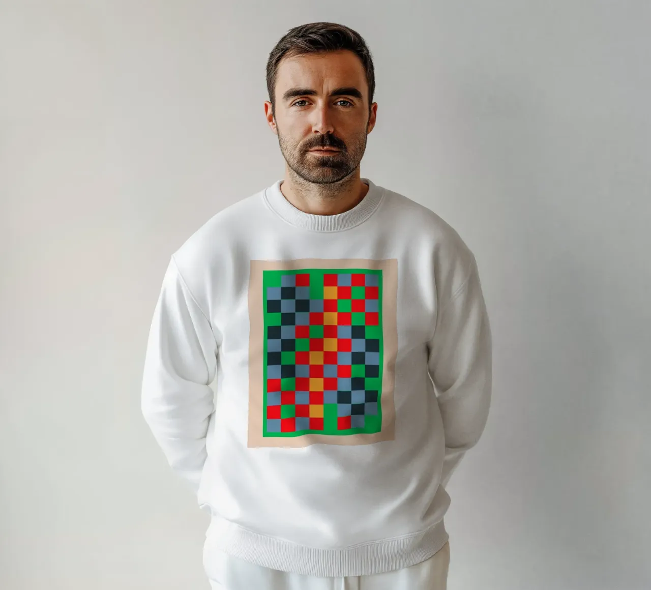 Damier coloré 2 sweat de Gaite