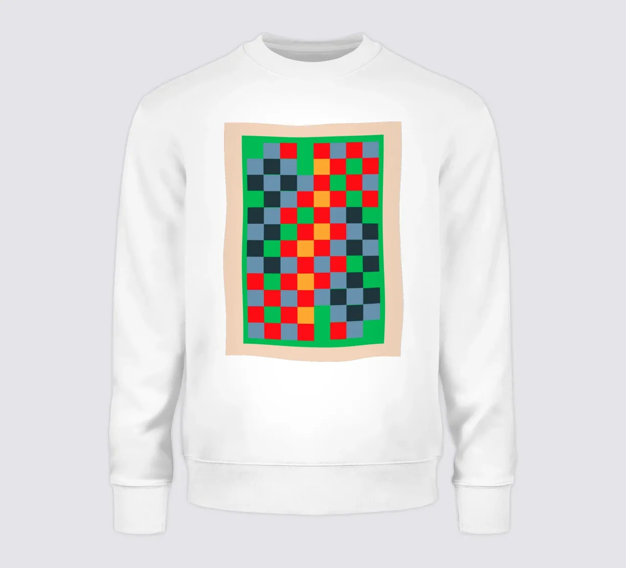Damier coloré 2 sweat de Gaite
