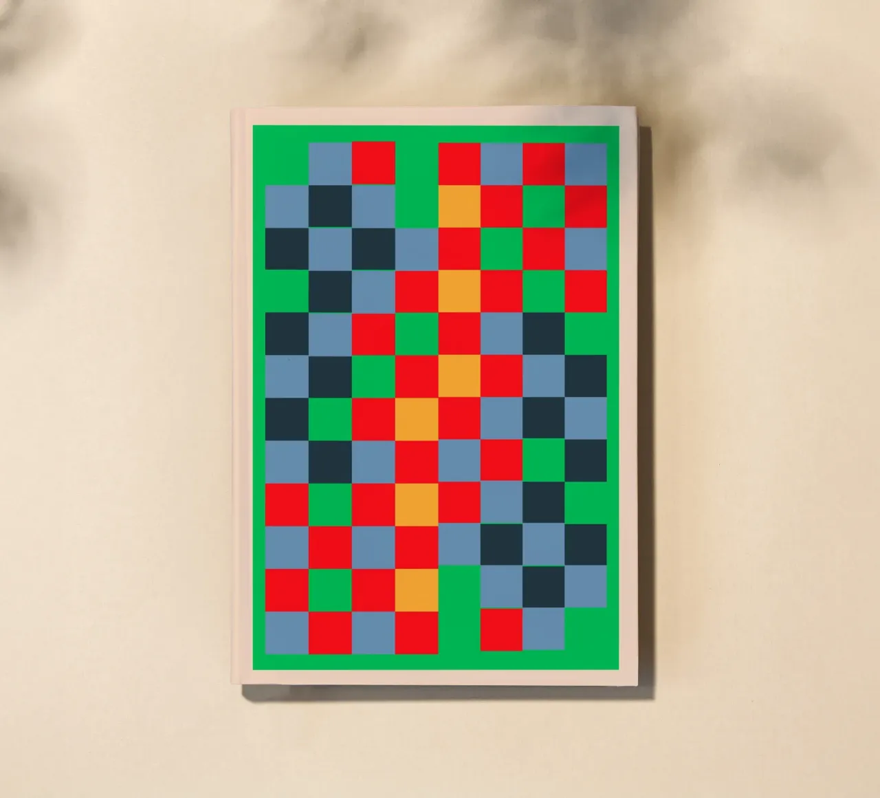 Colorful Checkerboard 2 notebook by Gaite