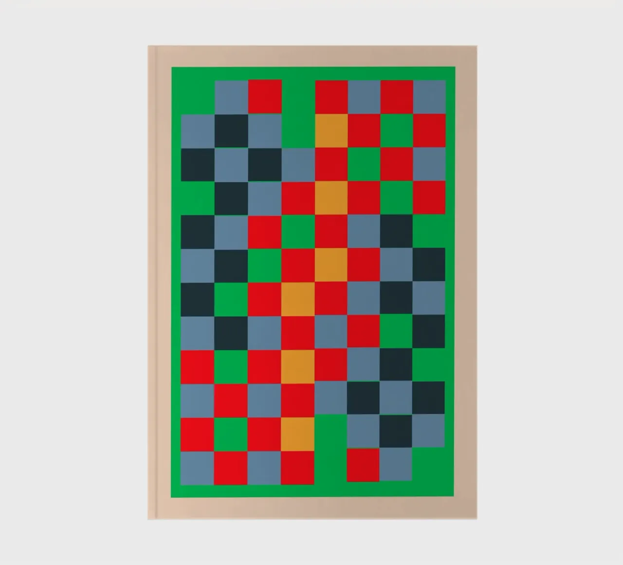 Colorful Checkerboard 2 notebook by Gaite