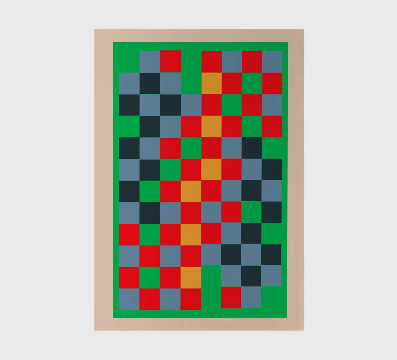 Colorful Checkerboard 2 notebook by Gaite