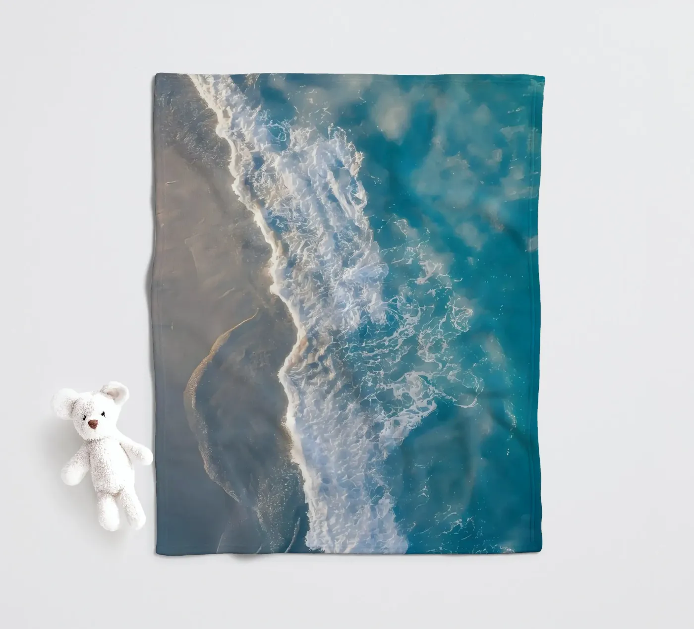 Strand Fleecedecke von mitaco