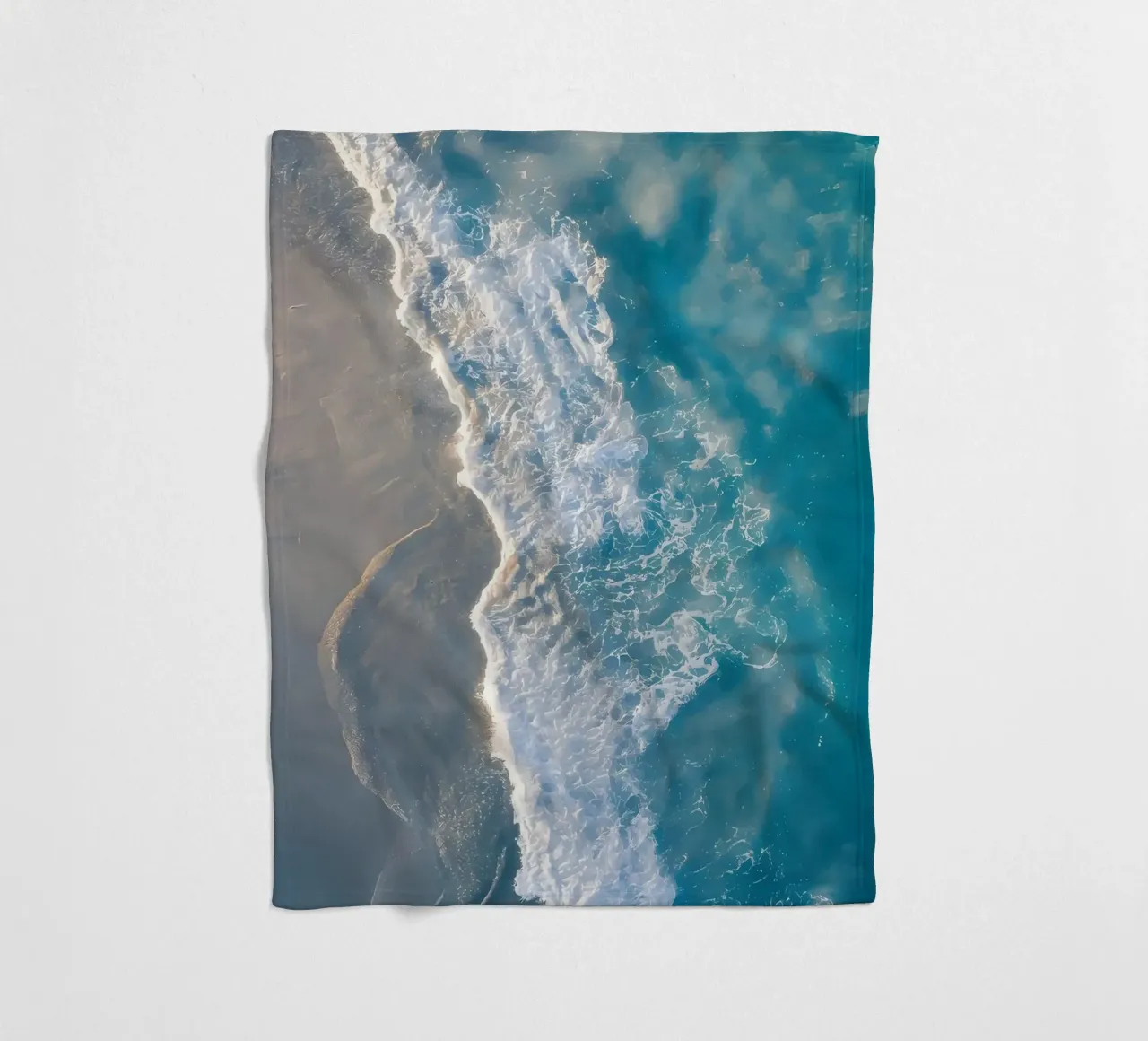 spiaggia coperta in pile da mitaco