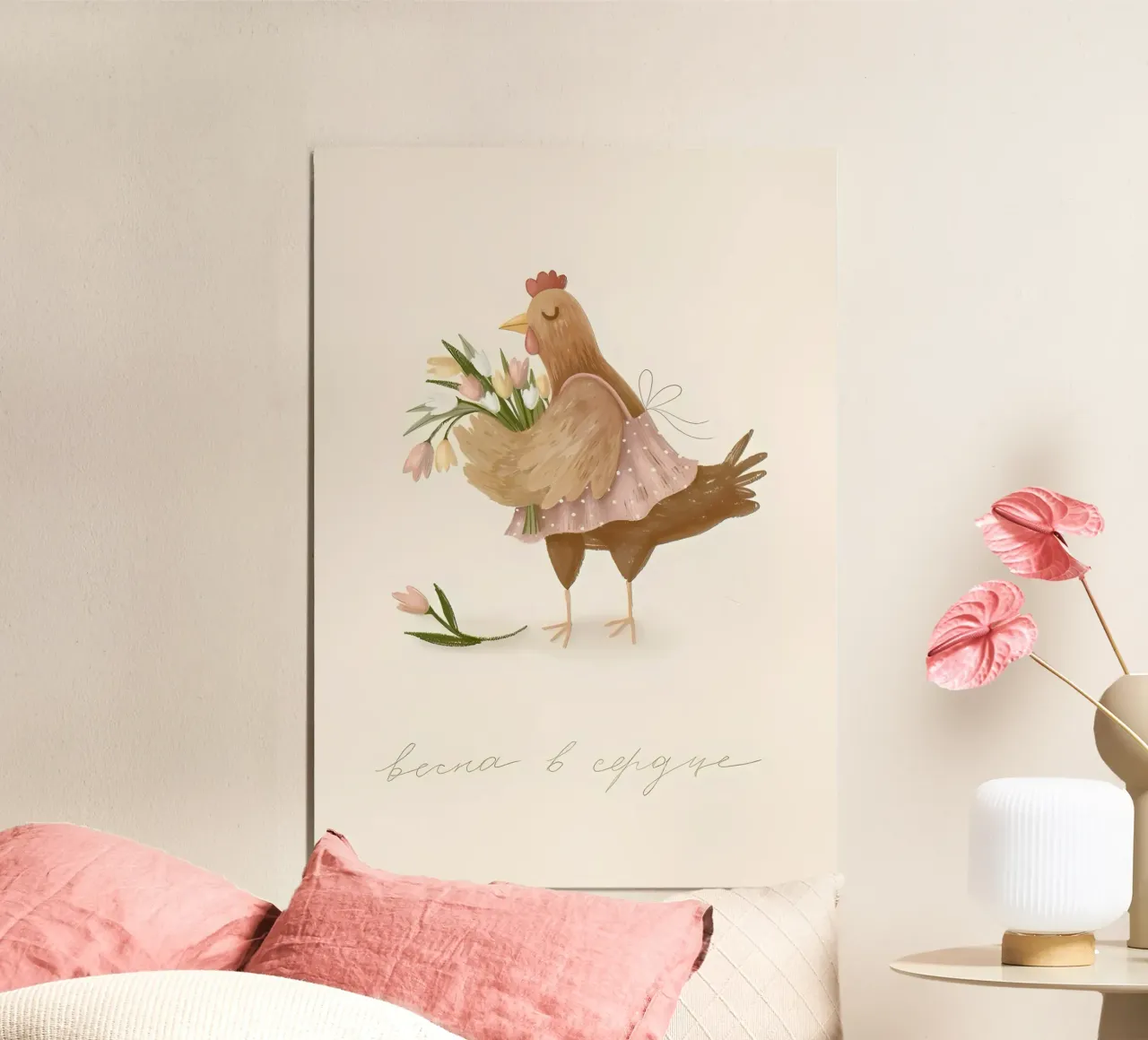 becna cepgye poster con telaio in legno da mitaco