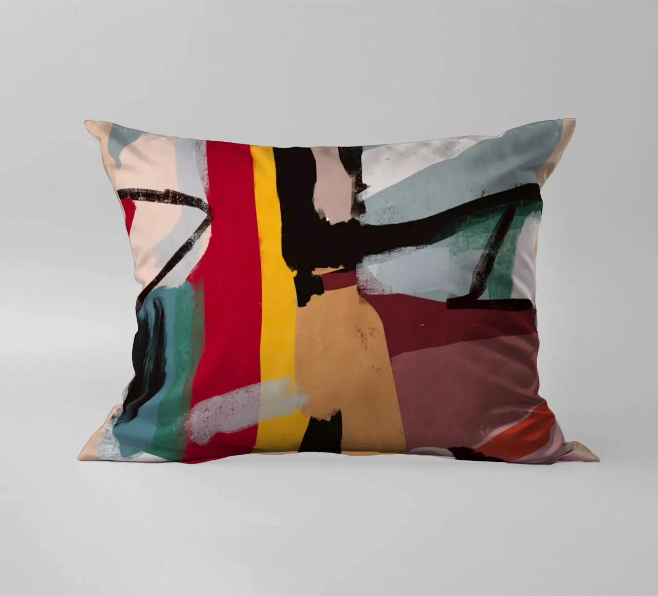 Arte astratta moderna 60 cuscino da ThingDesign