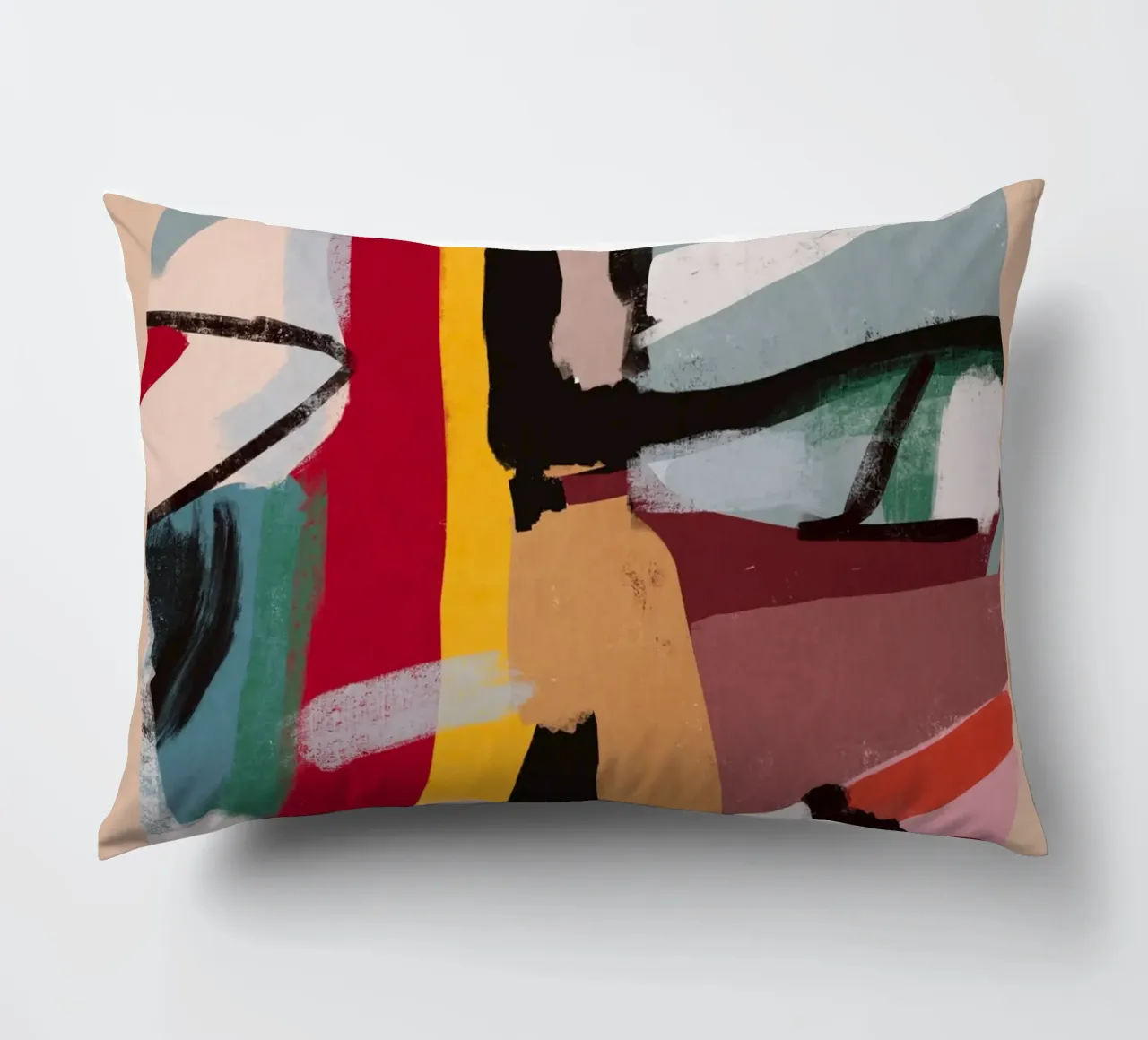 Arte astratta moderna 60 cuscino da ThingDesign