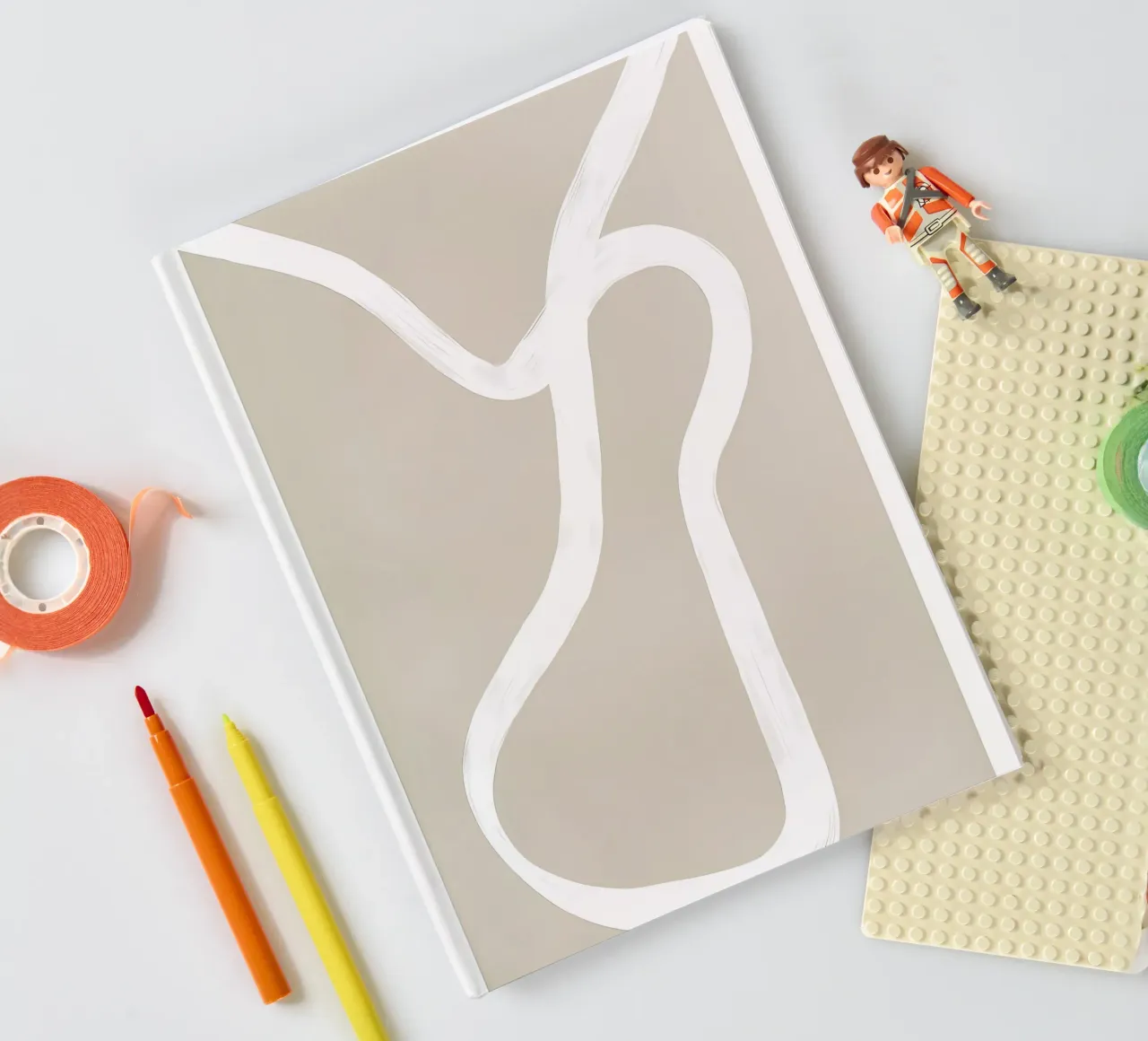 Beige notebook by mitaco