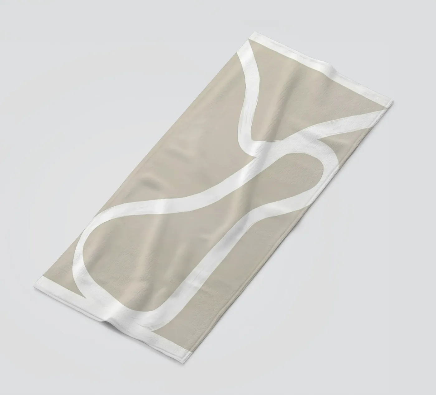 Beige telo mare da mitaco