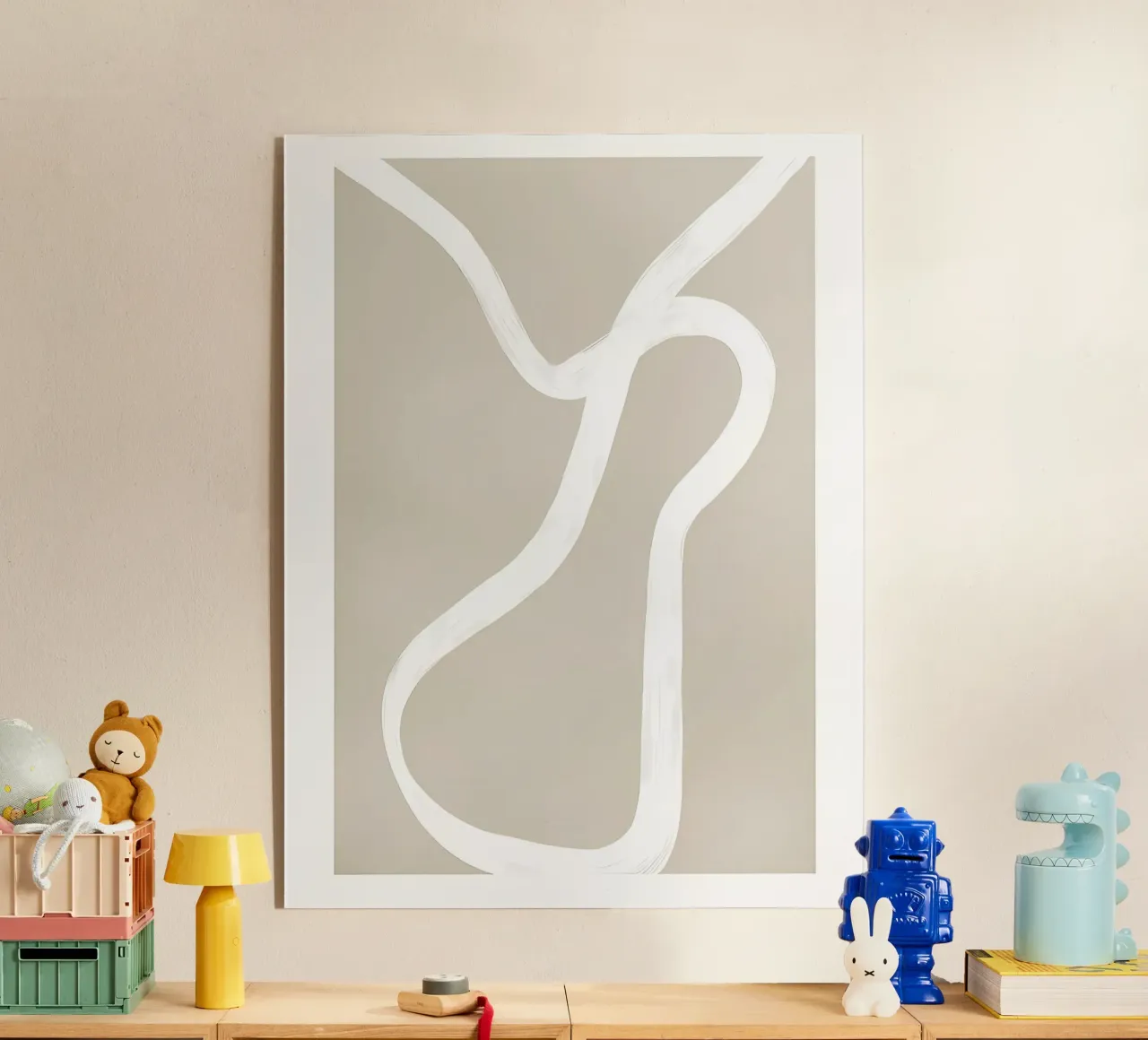 Beige plexiglass da mitaco