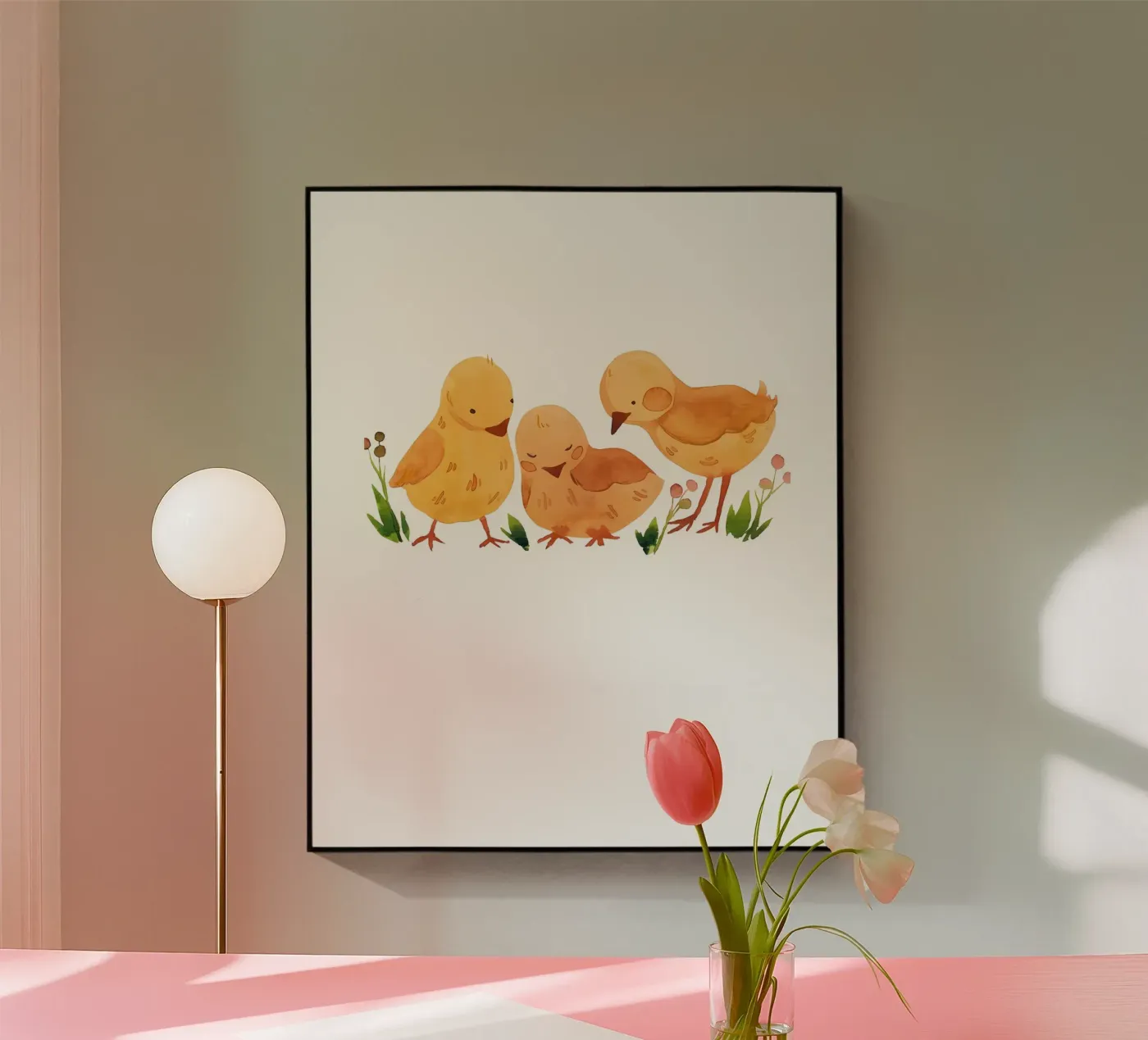 Compagni cinguettanti plexiglass da mitaco