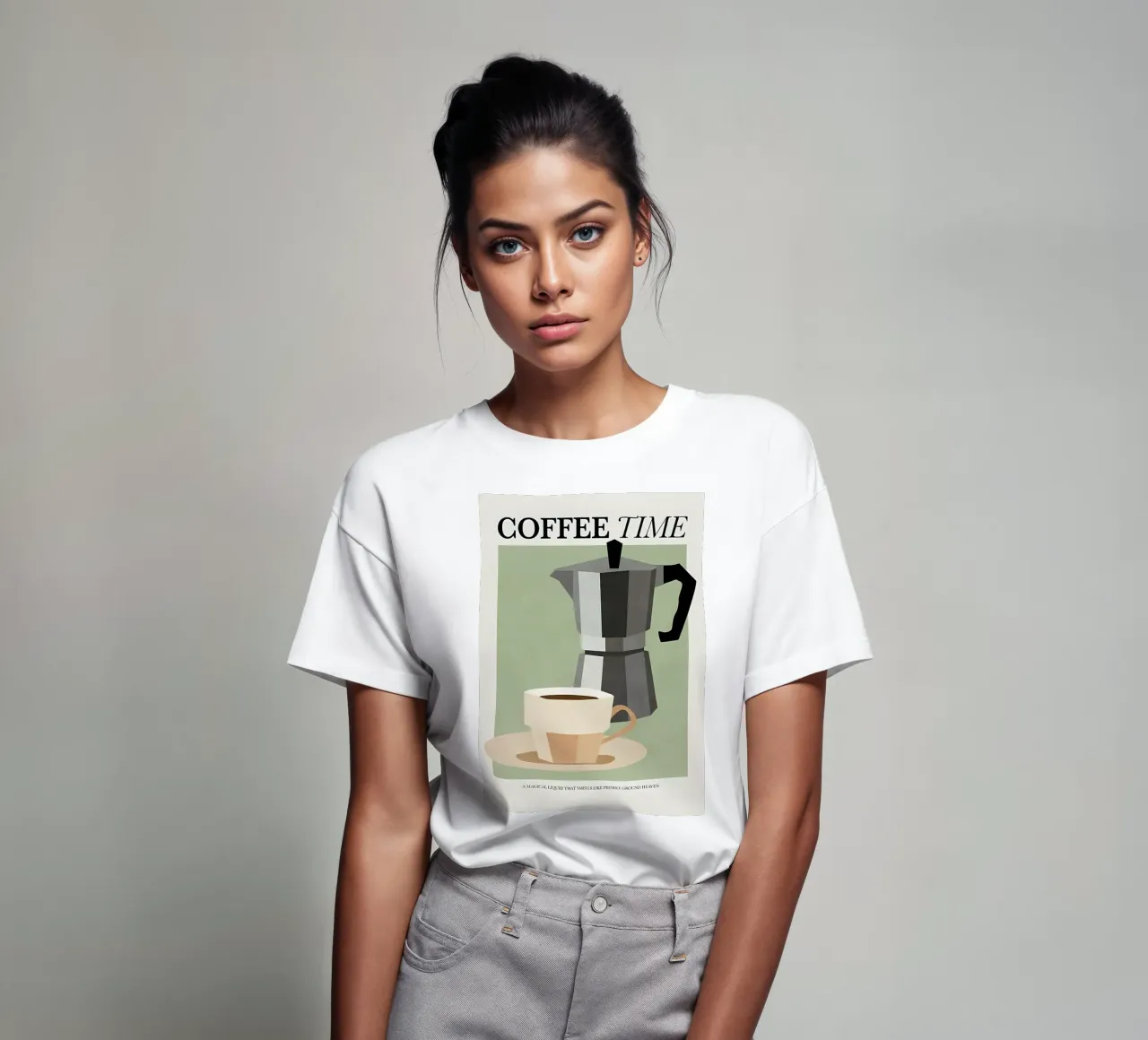 L'ora del caffè t-shirt da mitaco