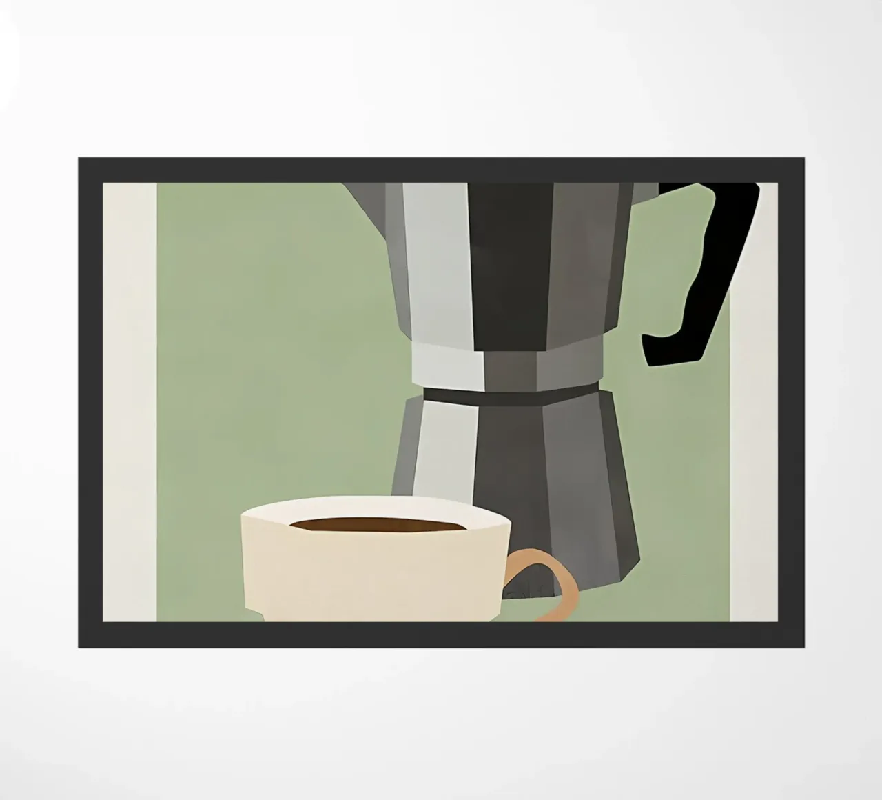 L'ora del caffè zerbino da mitaco