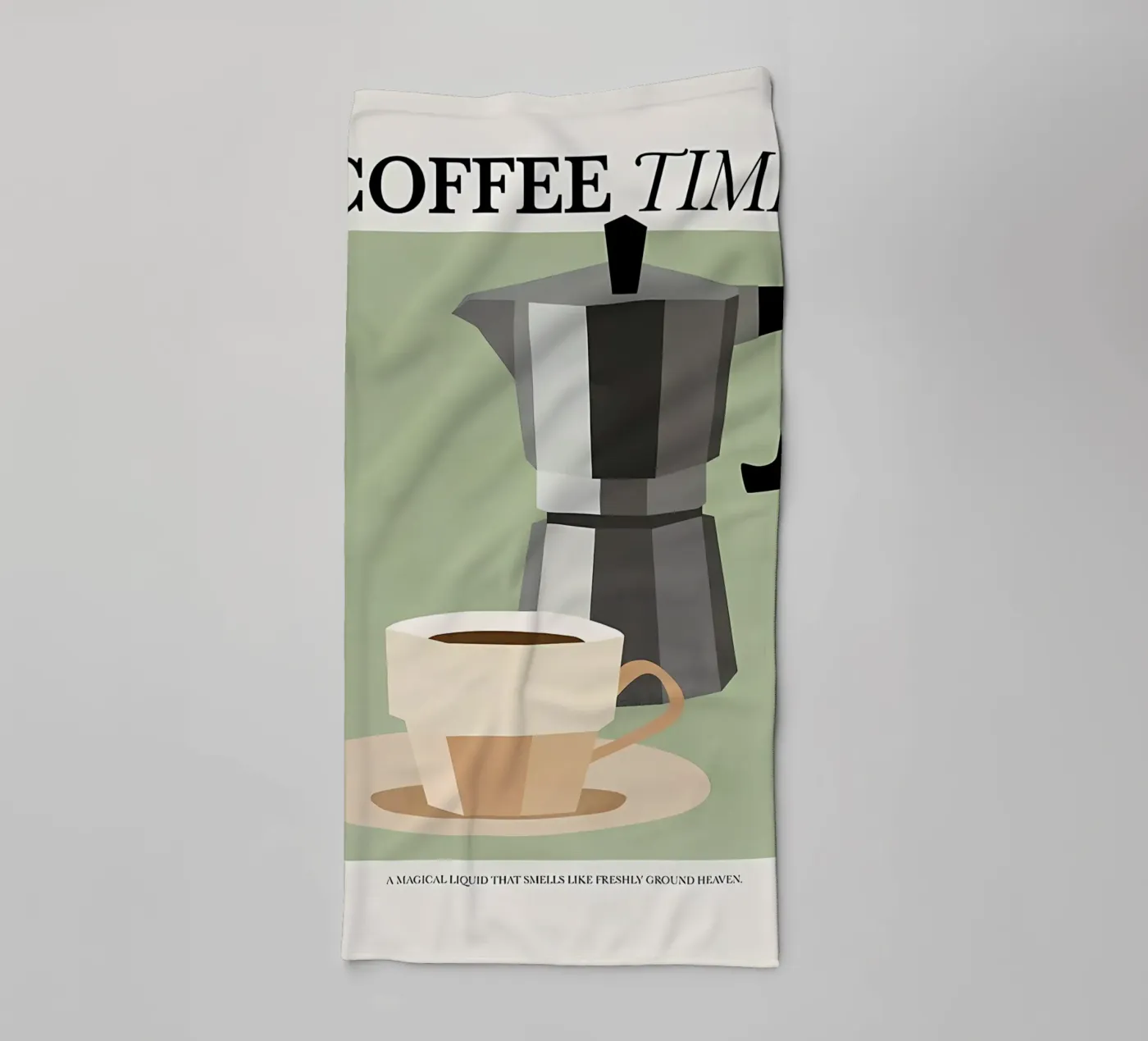 Kaffeezeit Handtuch von mitaco