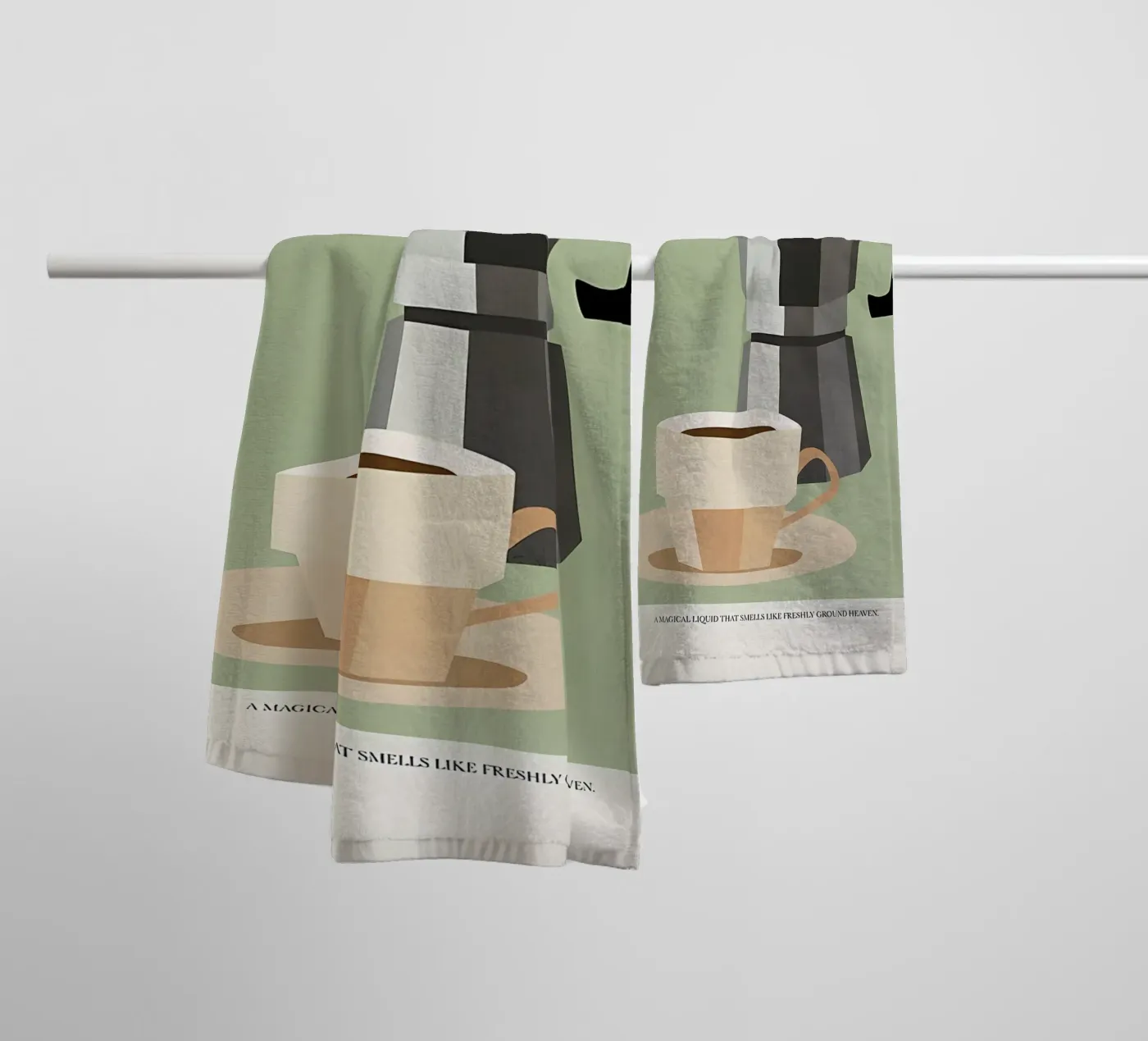 Kaffeezeit Handtuch von mitaco