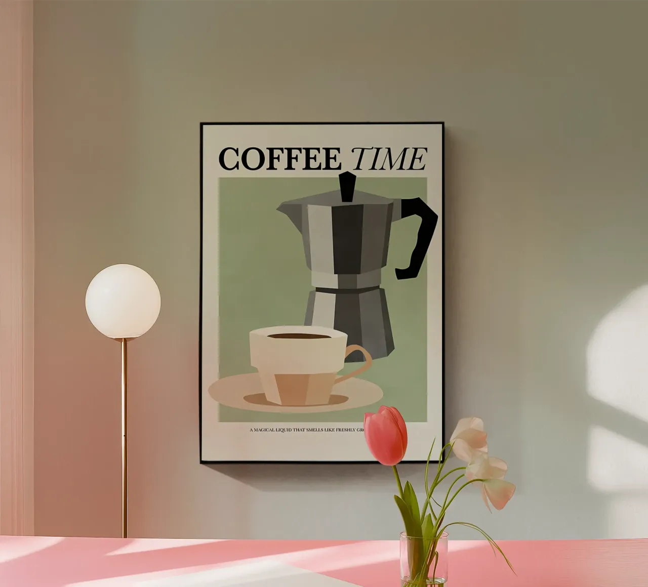 L'ora del caffè plexiglass da mitaco