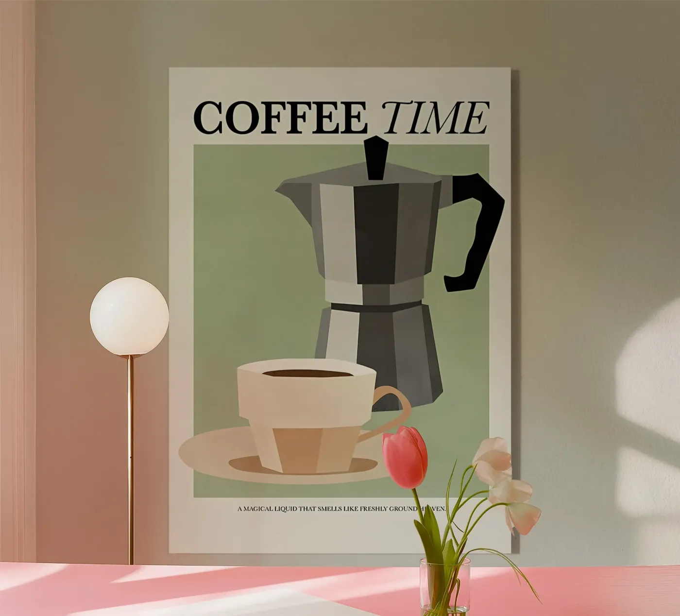 L'ora del caffè plexiglass da mitaco