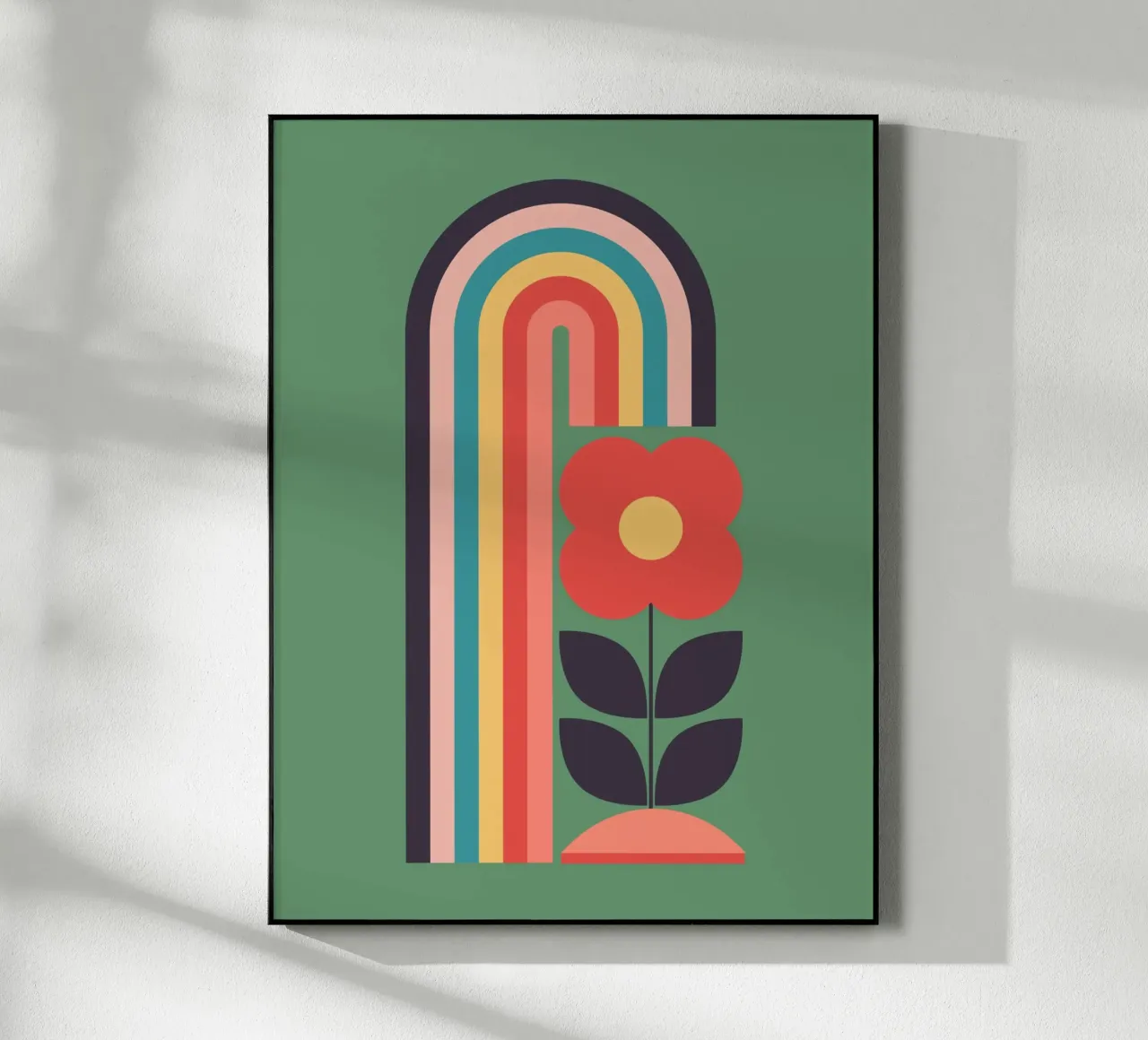 Rainbow 2 acryl van Gaite