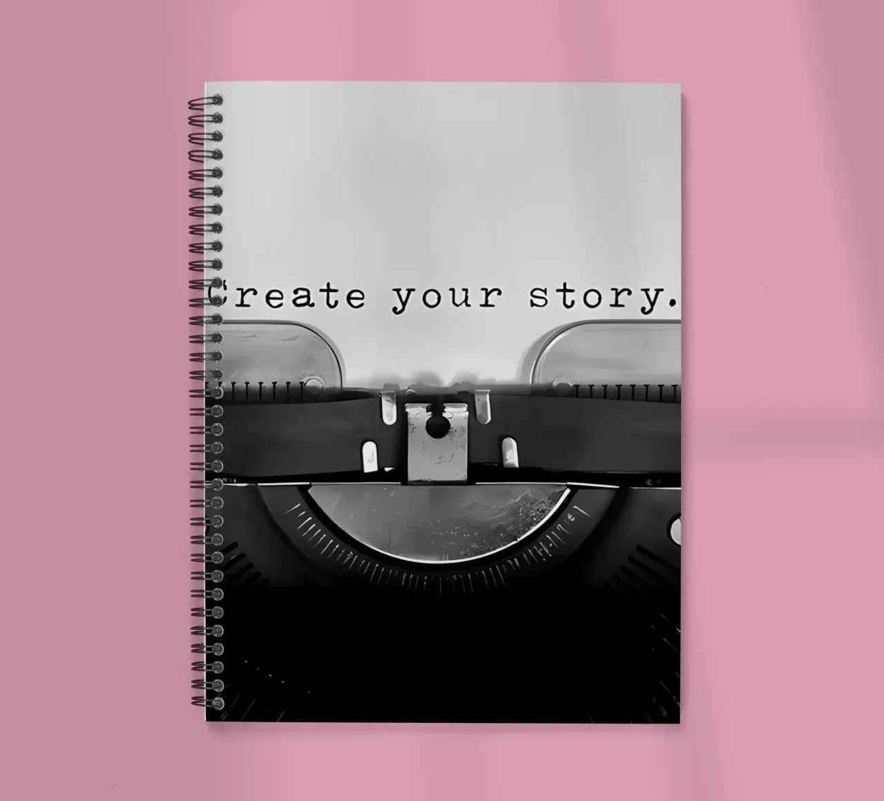 Create Your Story spiral notebook by mitaco